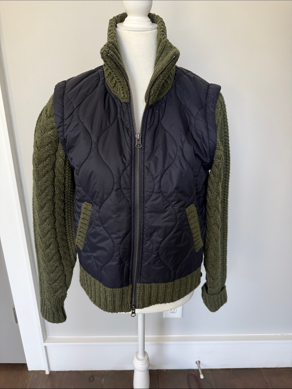 NWOT Veronica Beard Patra mixed media jacket